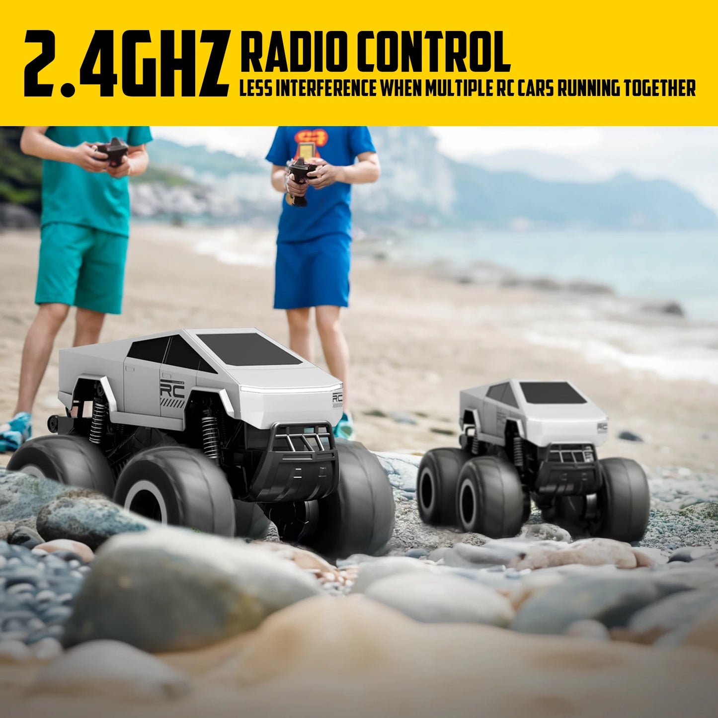 RACENT STEMTRON Amphibious RC Car All Terrain Off Road