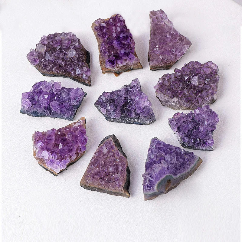Natural Amethyst Cluster Quartz Crystal For Home Decoration