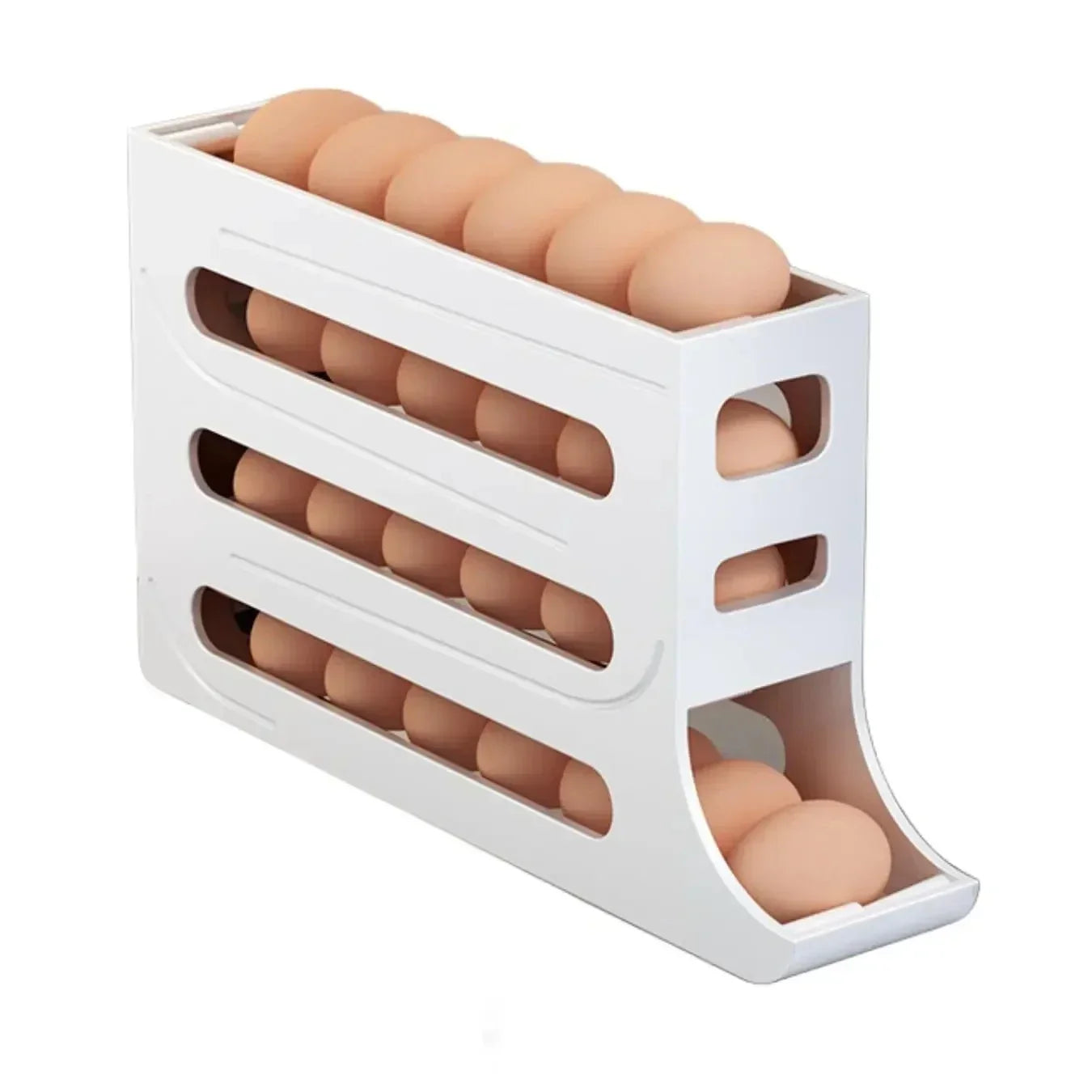AEHOME Automatic Egg Roller Organizer For Refrigerator