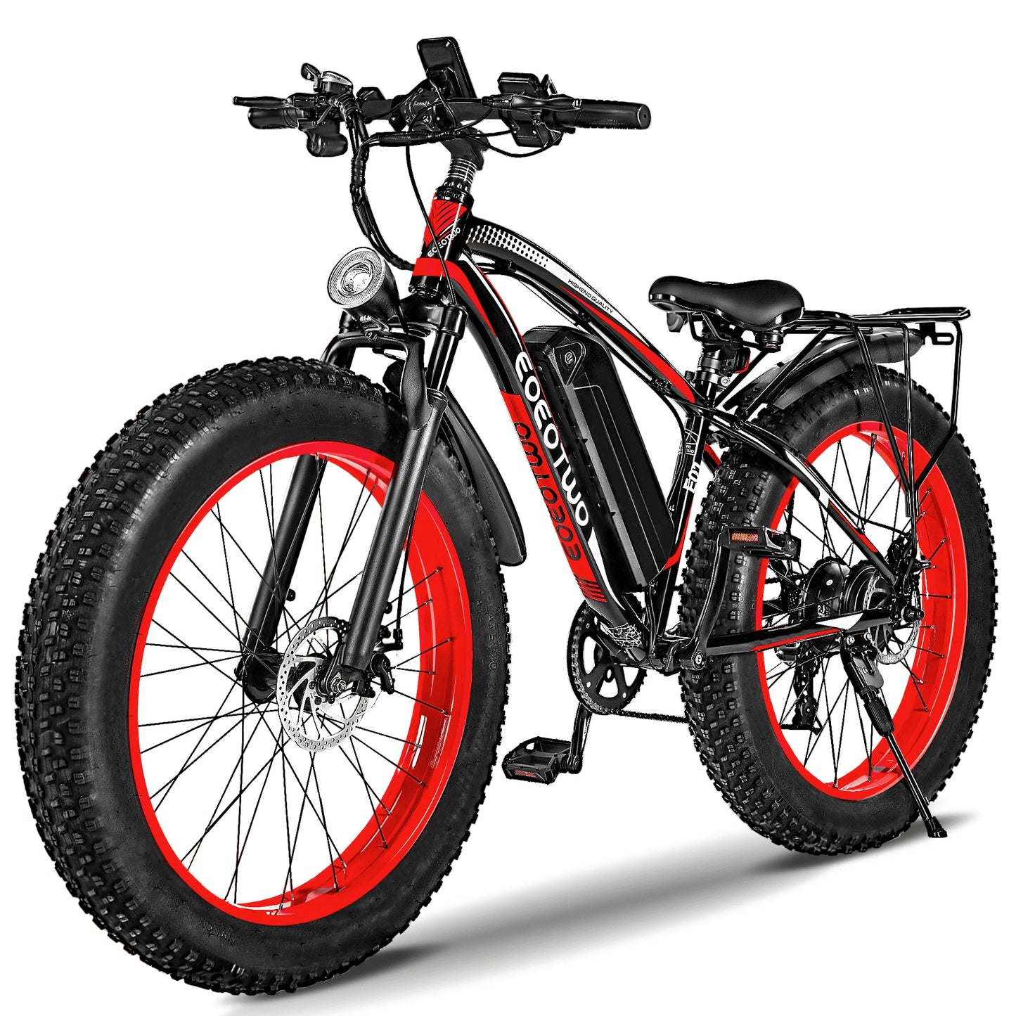 EOEOTWO E01 Electric Bike Fat Tire 1500W Peak Motor