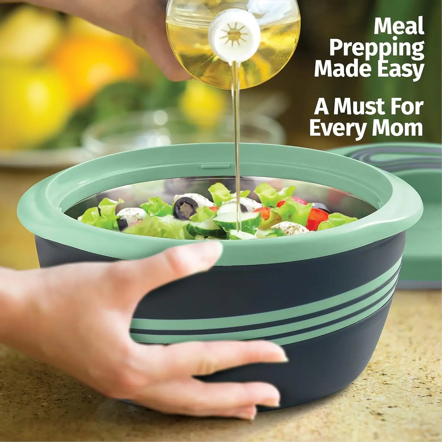 3-Piece Insulated Casserole Dish Set with Lid, Stainless Steel Hot Pot Food Warmer for Soups and Salads - Perfect Holiday Gift