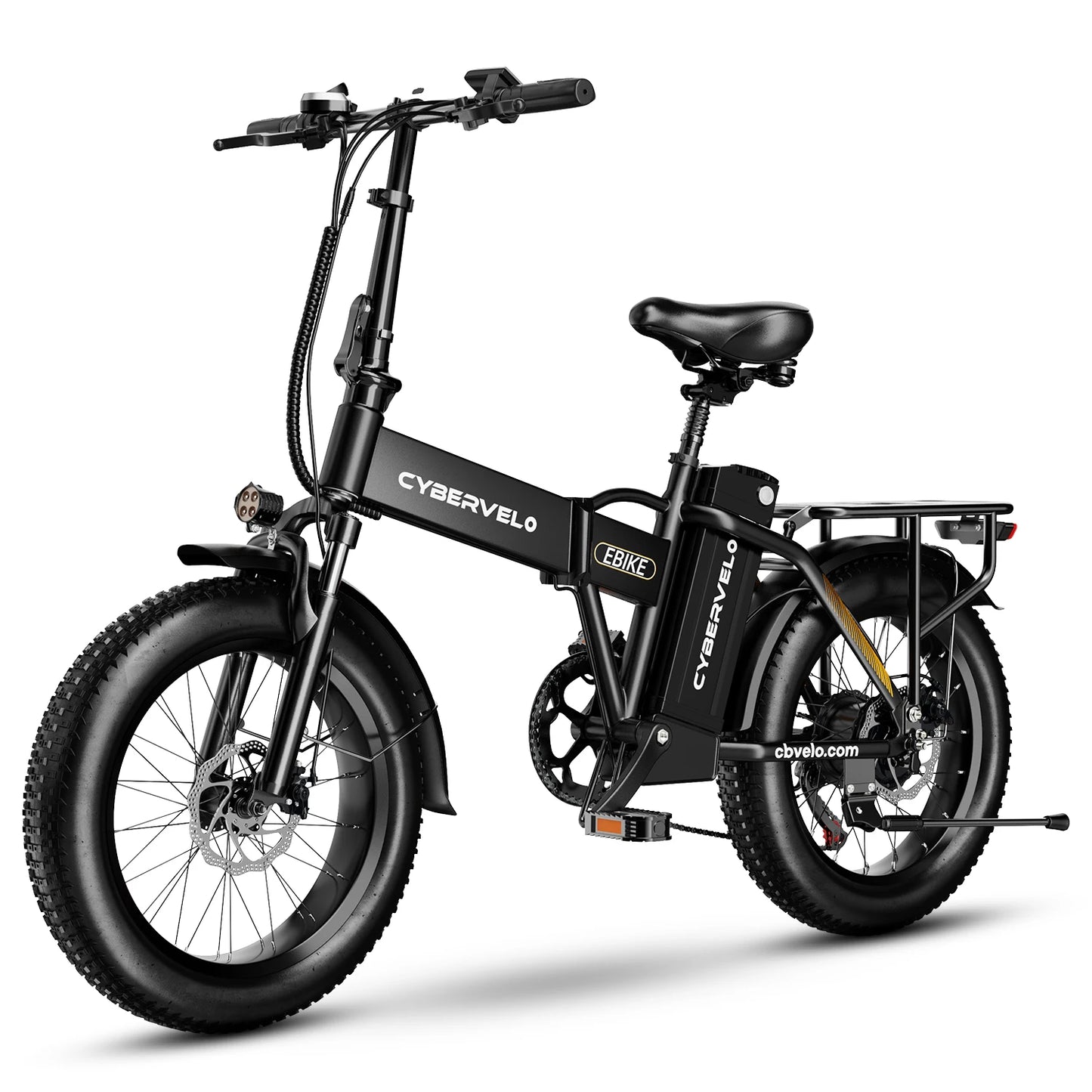 CYBERVELO MARS700 Folding Electric Bike 1000W Removable Battery