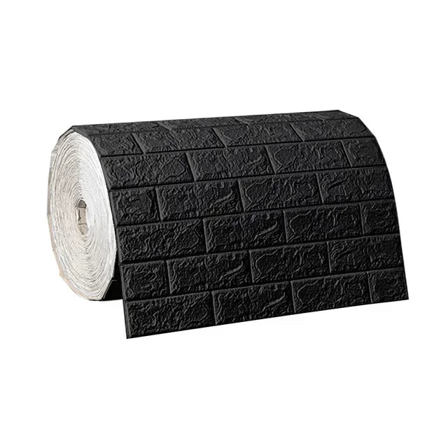 3D Self Adhesive Brick Wall Stickers Waterproof Decor Living Room